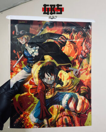 poster 3d one piece