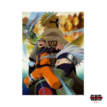 Poster Kraft Vintage - Naruto